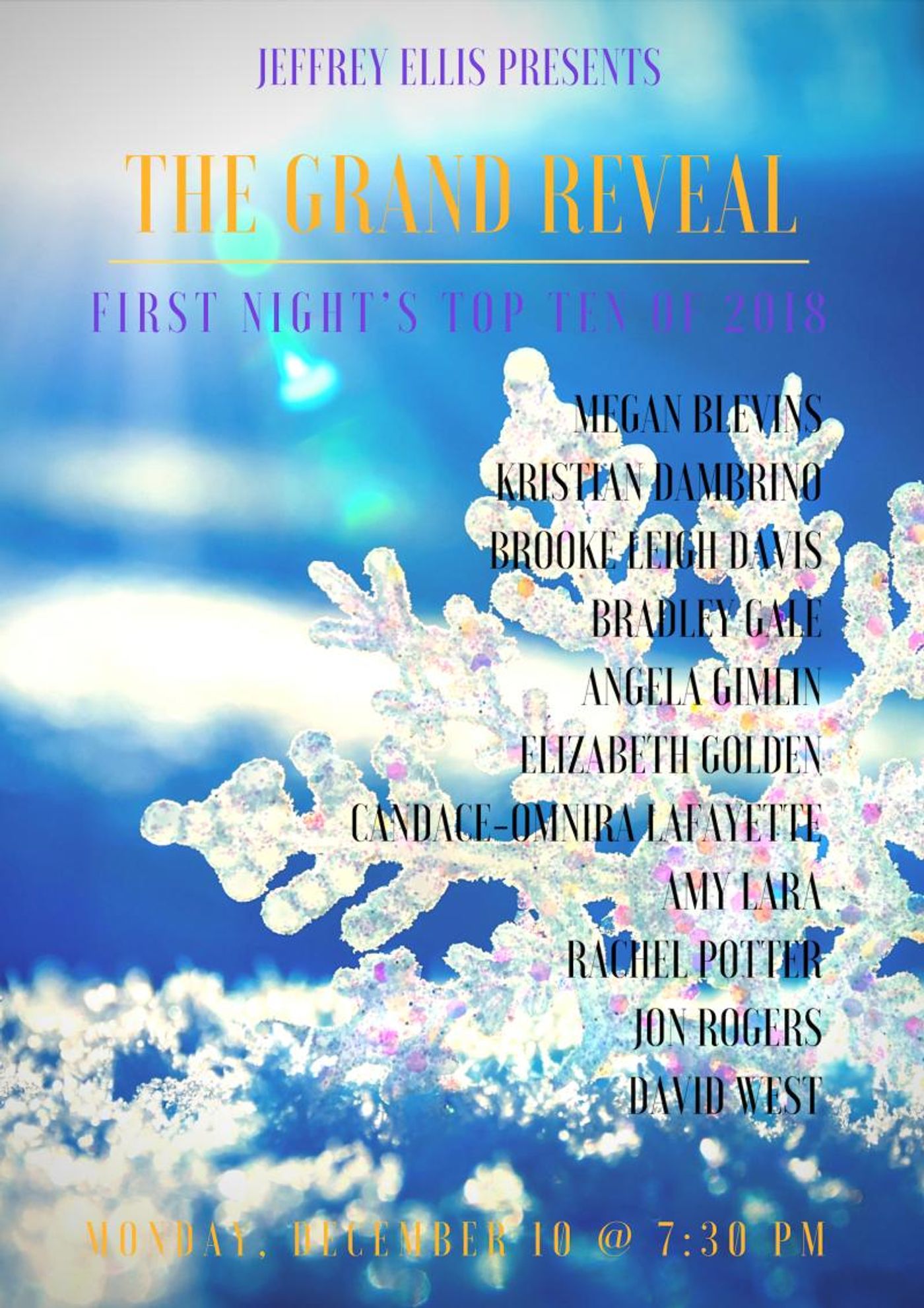 First Night's Top Ten of 2018 Announced in Nashville Tonight  Image