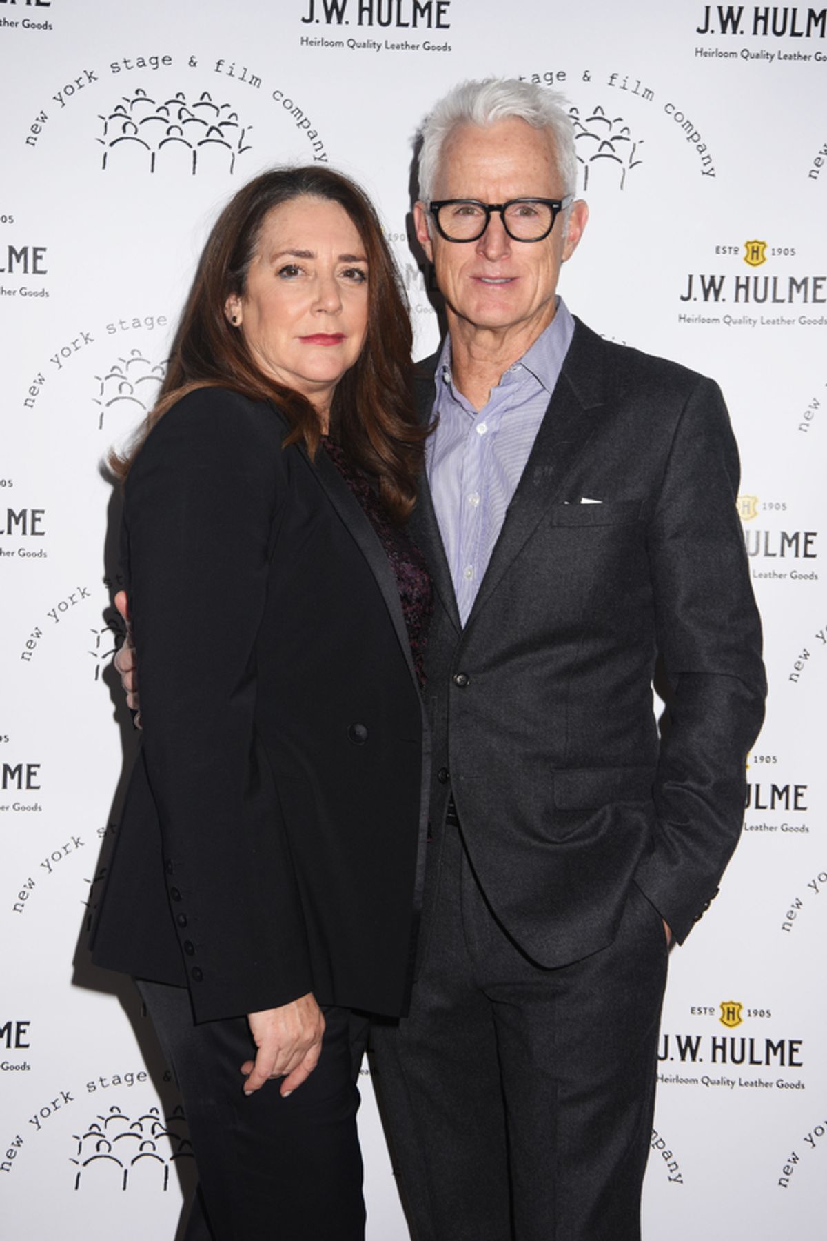 Talia Balsam and John Slattery at 
