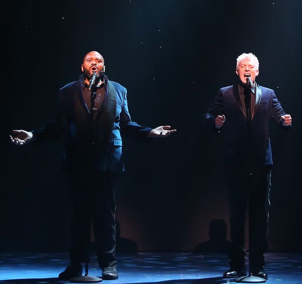 Ruben Studdard and Clay Aiken Photo