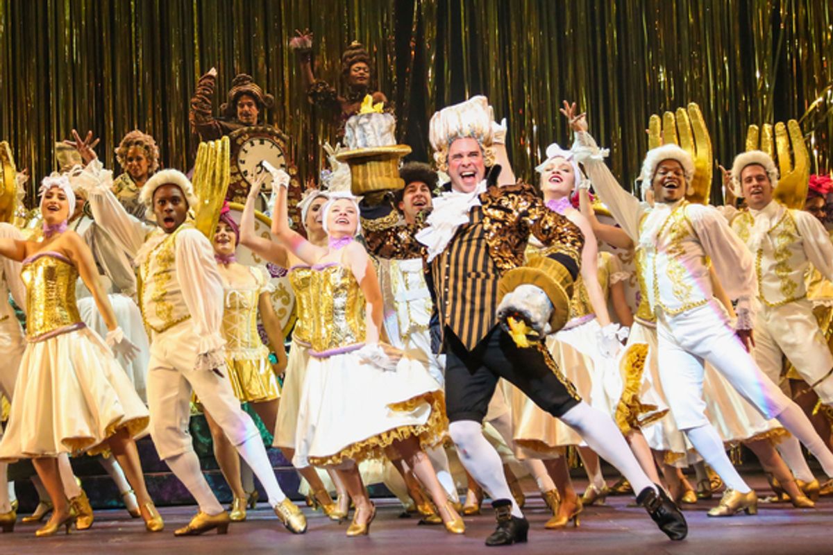 James Patterson and the Cast of Disneyâ€™s Beauty and the Beast at 