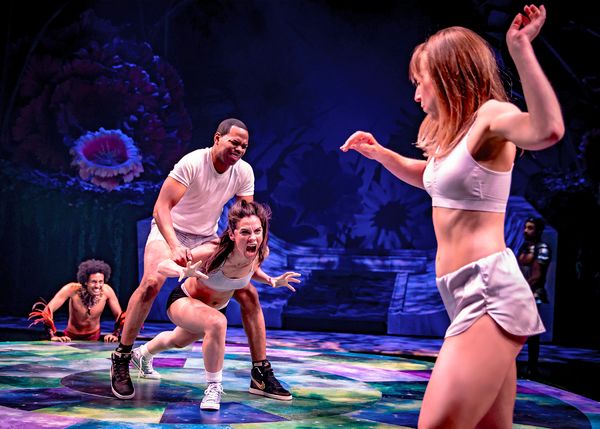 Melisa Soledad Pereyra. Cristina Panfilio, Tyrone Phillips, Sam Kebede Photo