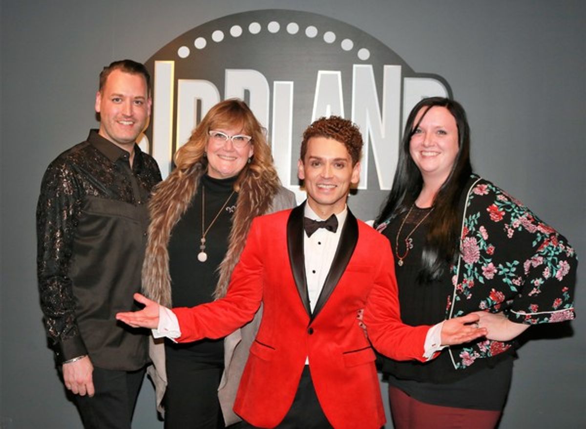 Taylor James, Gay Liddell, Michael Longoria and Mollie Draper at 