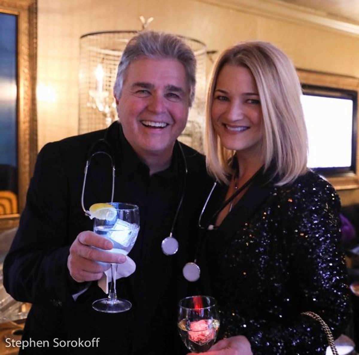 Steve Tyrell & Janine Sharell at 