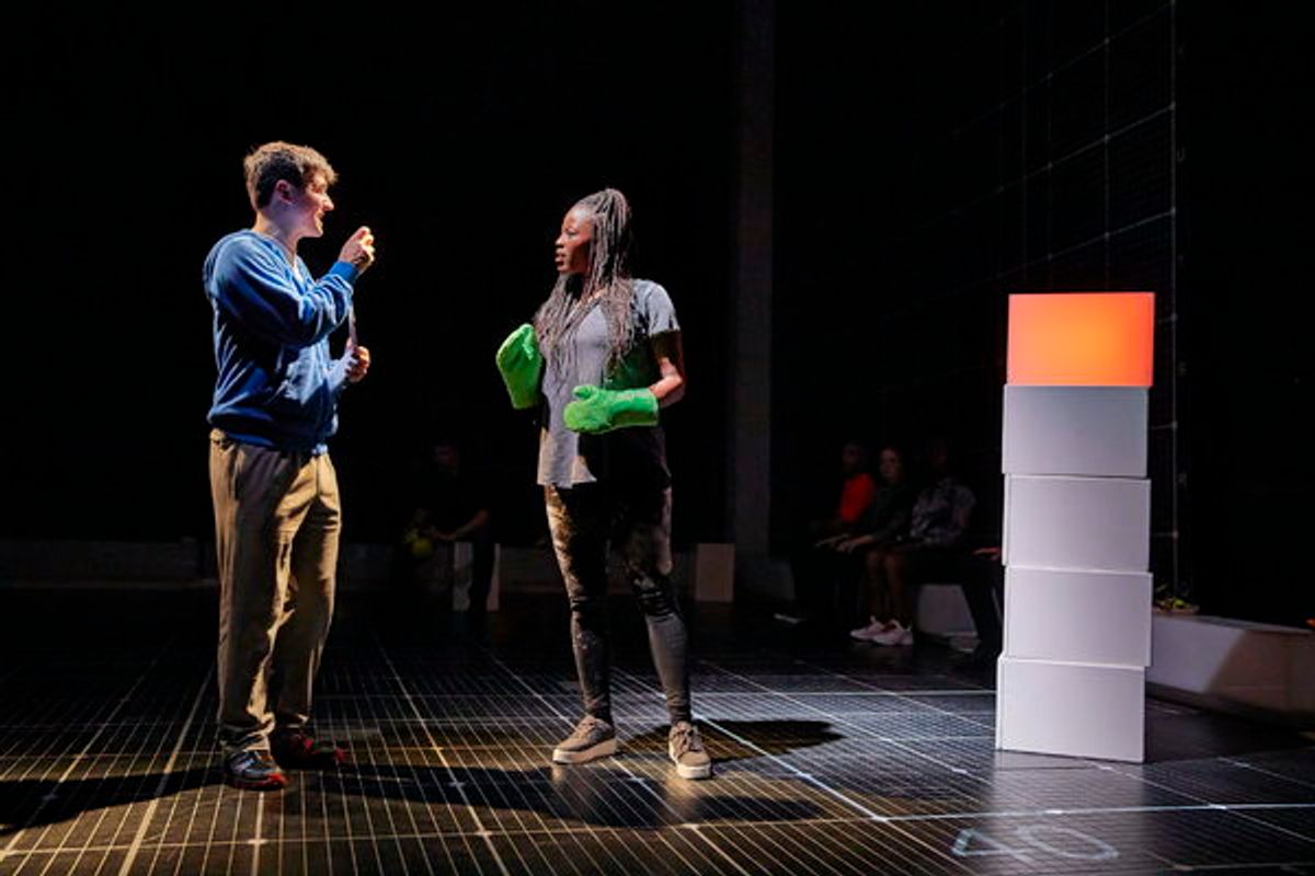 Joshua Jenkins and Gemma Knight Jones at 