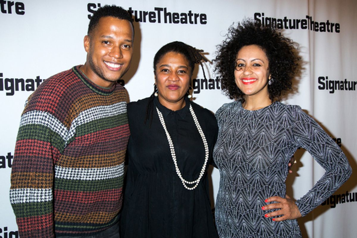 Branden Jacobs-Jenkins, Lynn Nottage, Lileana Blain-Cruz at 