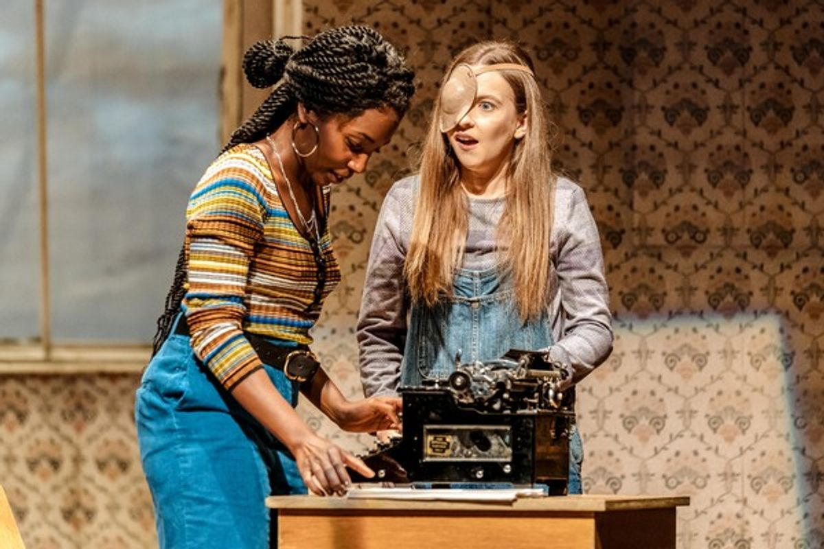 Tamara Lawrance, Imogen Doel at 