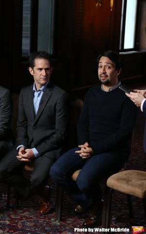 Andy Blankenbuehler and Lin-Manuel Miranda @ BroadwayWorld Andy Blankenbuehler and Lin-Manuel Miranda Photo