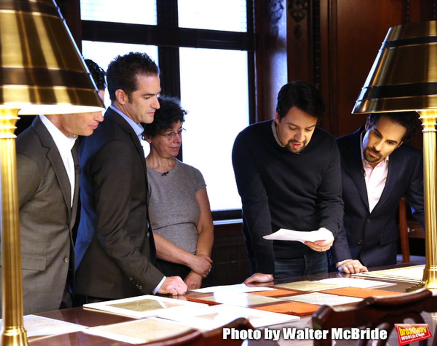 Exclusive Photo Coverage: HAMILTON Creatives Visit the Library of Congress  Image