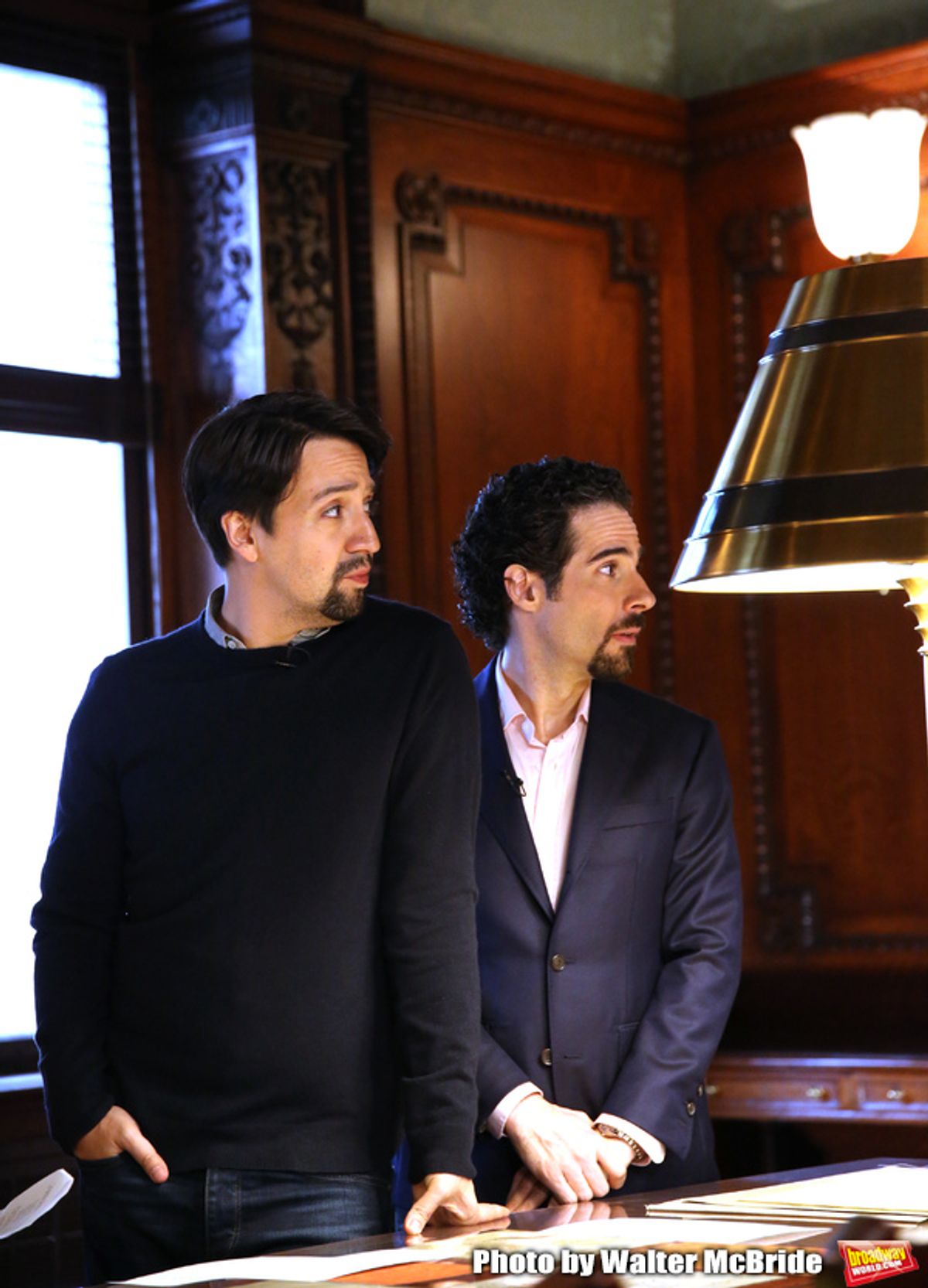 Lin-Manuel Miranda and Alex Lacamoire at 