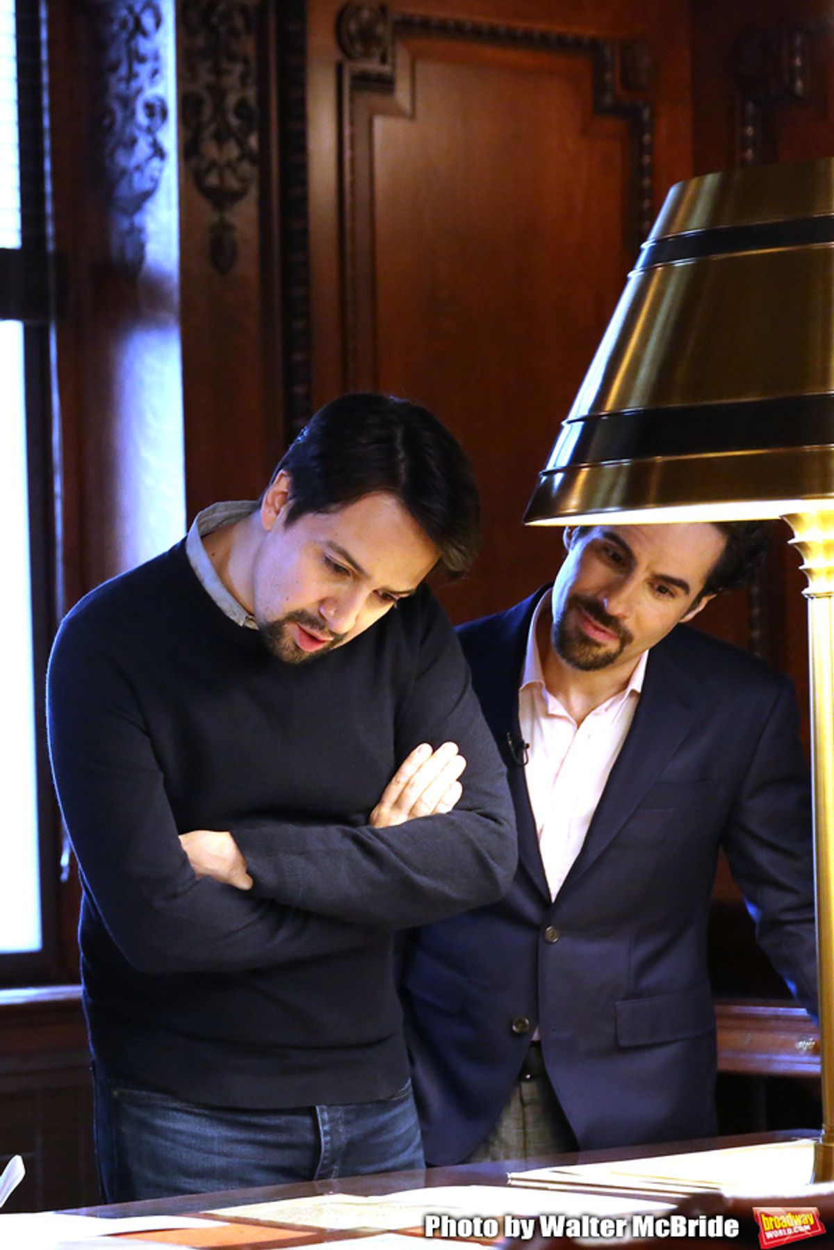 Lin-Manuel Miranda and Alex Lacamoire at 