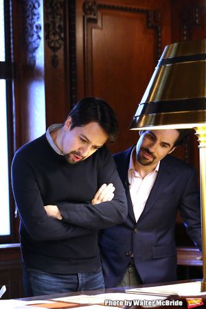 Lin-Manuel Miranda and Alex Lacamoire @ BroadwayWorld Lin-Manuel Miranda and Alex Lacamoire Photo