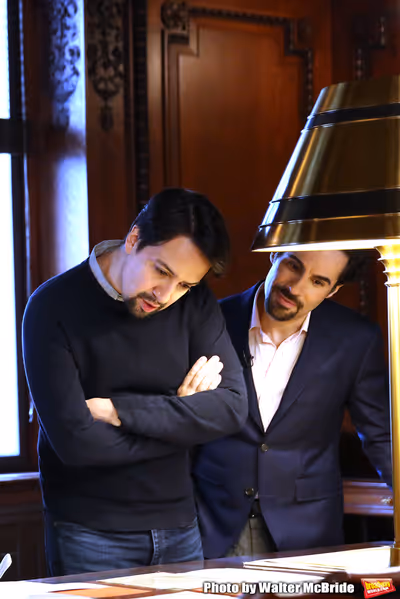 Lin-Manuel Miranda and Alex Lacamoire Photo