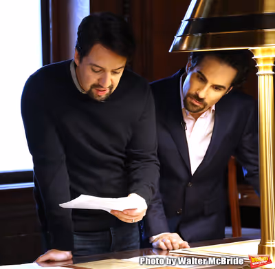 Lin-Manuel Miranda and Alex Lacamoire Photo