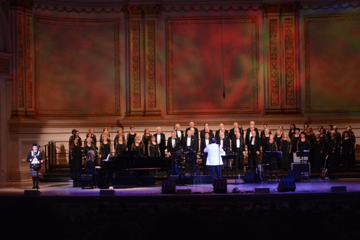 The Hibernian Festival Singers under the direction of Christopher Bilella  at 