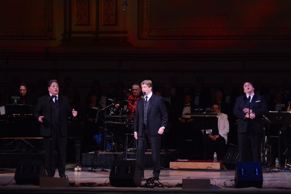 The New York Tenors-Daniel Rodriguez, Andy Cooney and Christopher Macchio at 