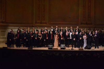 Finale that includes-The Irish Tenors-Finbar Wright, Anthony Kearns and Ronan Tynan,  Photo