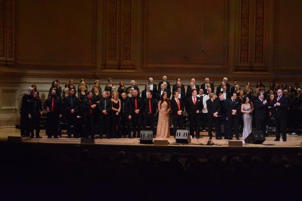 Finale that includes-The Irish Tenors-Finbar Wright, Anthony Kearns and Ronan Tynan,  Photo