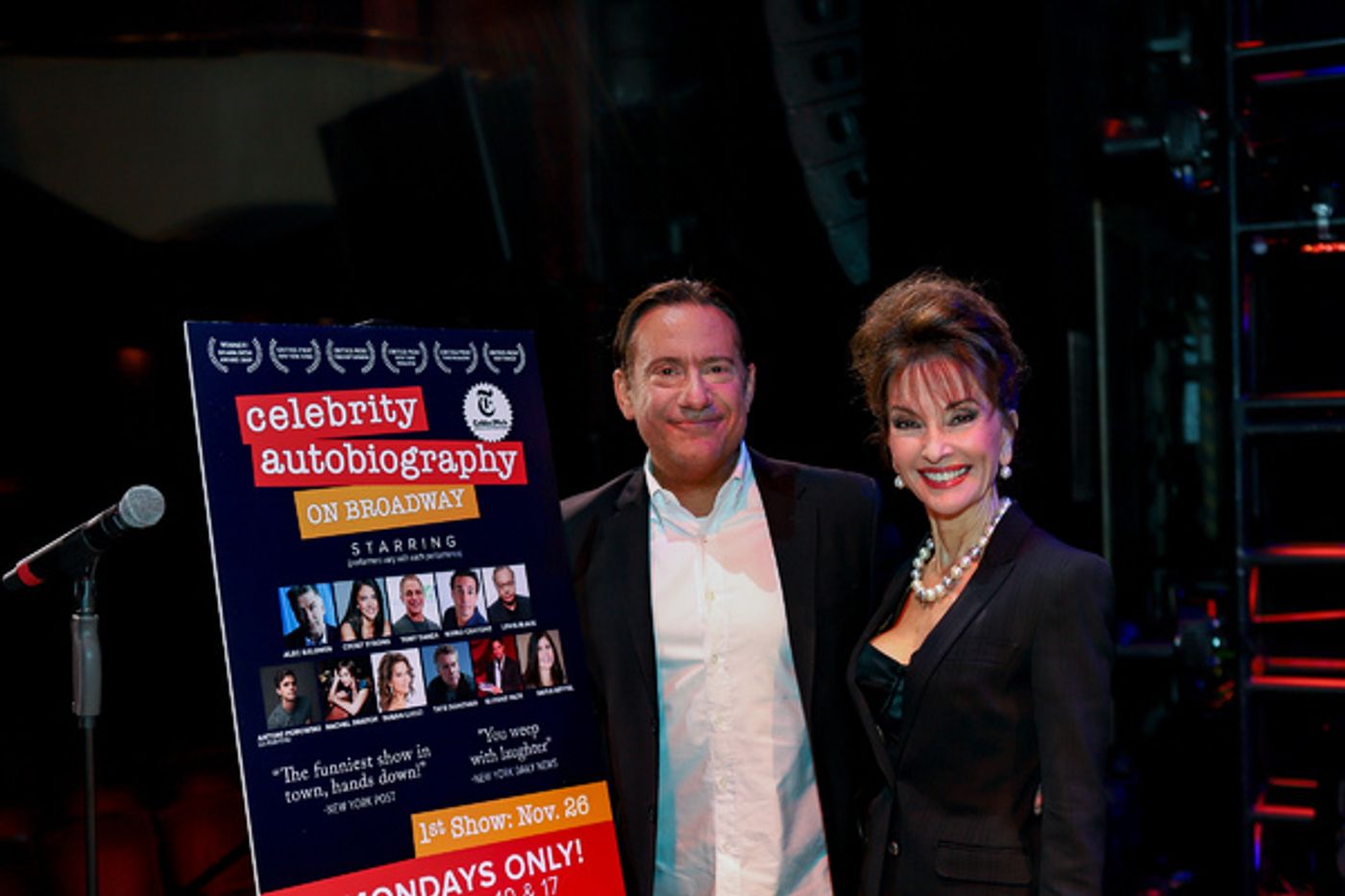 Photo Coverage: Mario Cantone, Susan Lucci & More Read Up Backstage at CELEBRITY AUTOBIOGRAPHY  Image