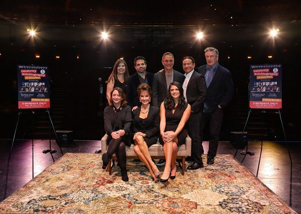 Rachel Dratch, Susan Lucci, Cecily Strong, (back row) Dayle Reyfel, Mario Cantone, To Photo