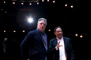 Alec Baldwin and EuGene Pack Photo