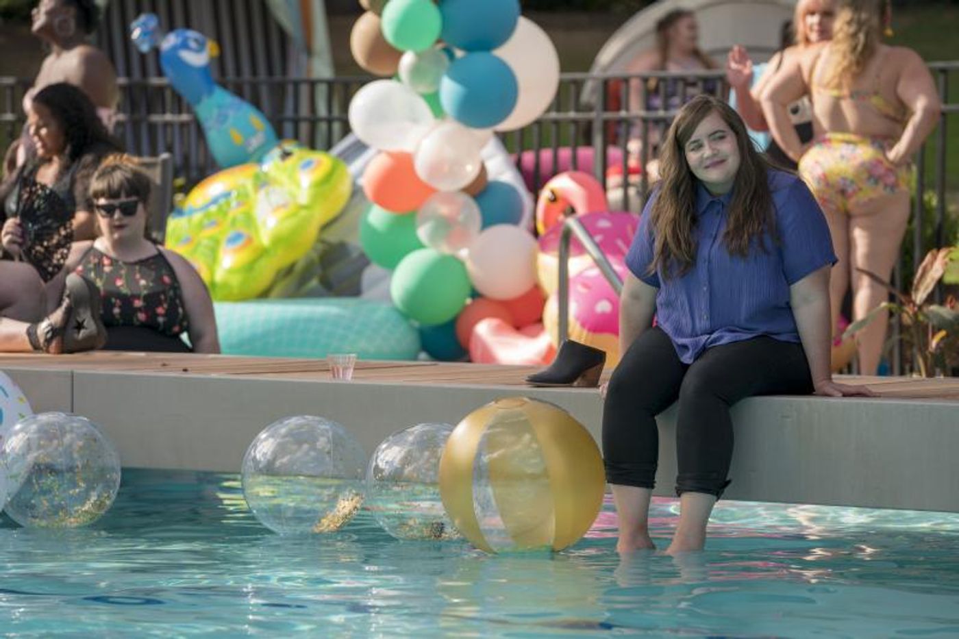 See a First Look of SHRILL, a New Hulu Series Starring Aidy Bryant See a First Look of SHRILL, a New Hulu Series Starring Aidy Bryant Image