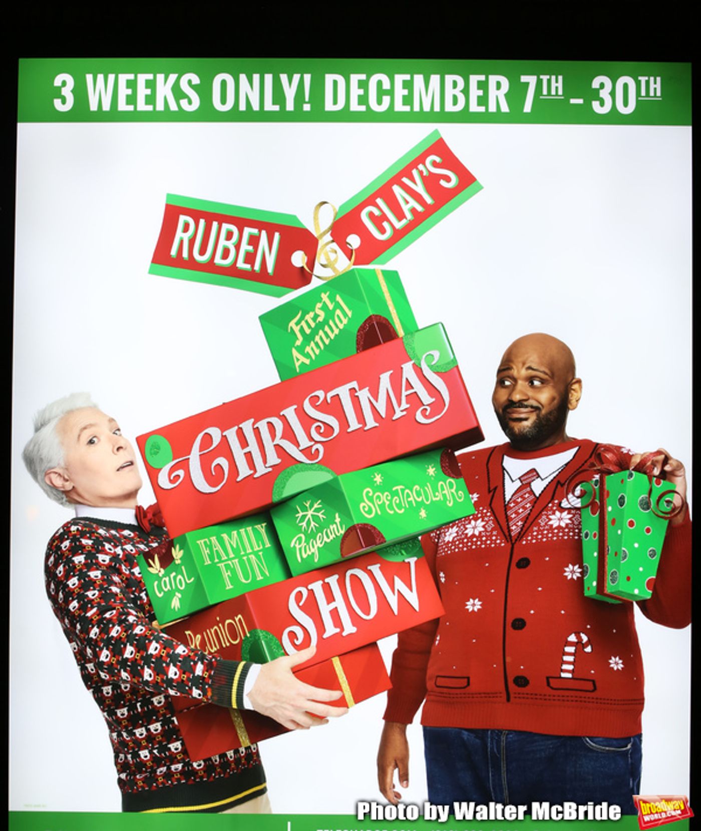 Photo Coverage: Ruben Studdard and Clay Aiken Take Their Opening Night Bows in RUBEN AND CLAY'S CHRISTMAS SHOW  Image