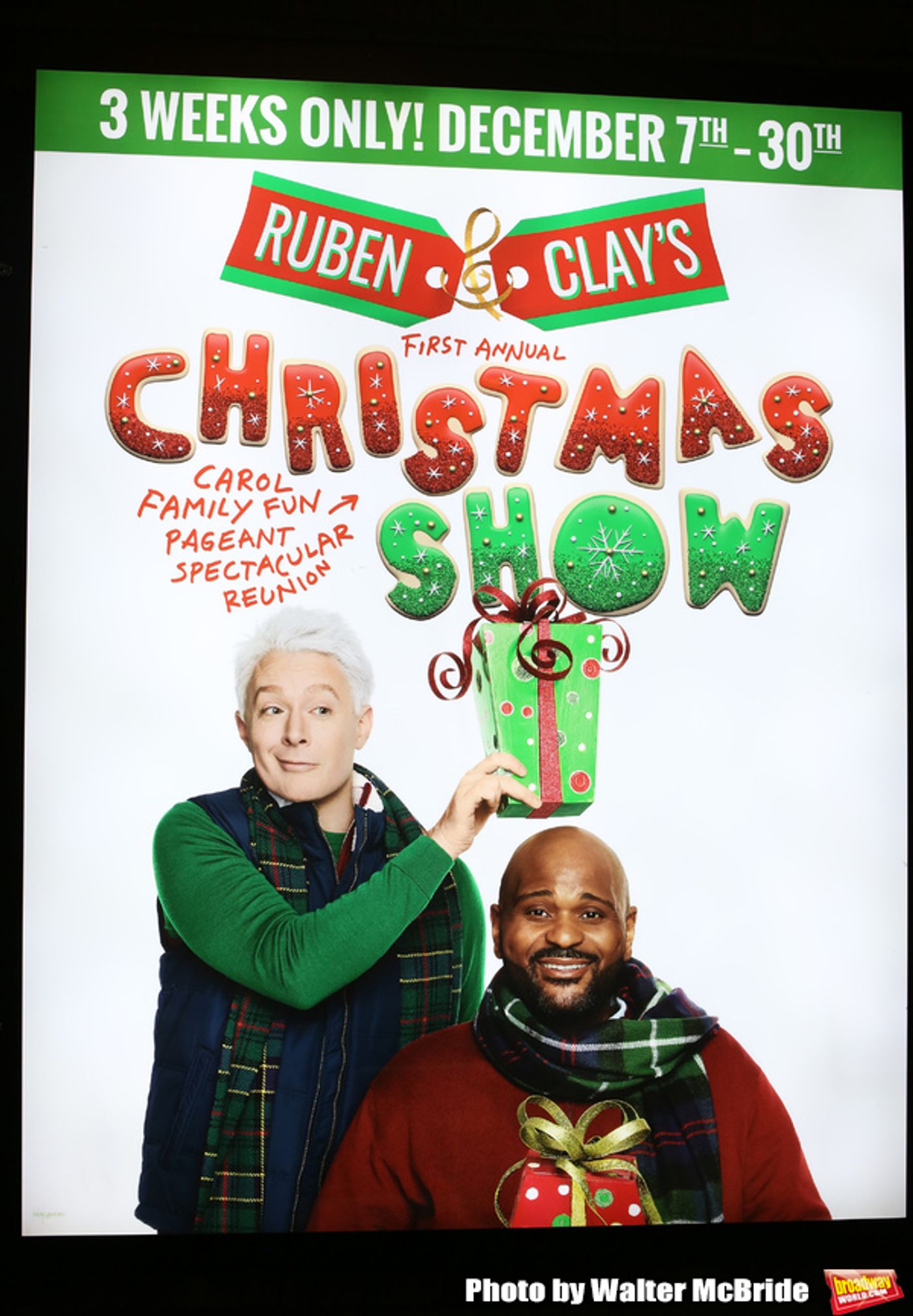 Photo Coverage: Ruben Studdard and Clay Aiken Take Their Opening Night Bows in RUBEN AND CLAY'S CHRISTMAS SHOW  Image