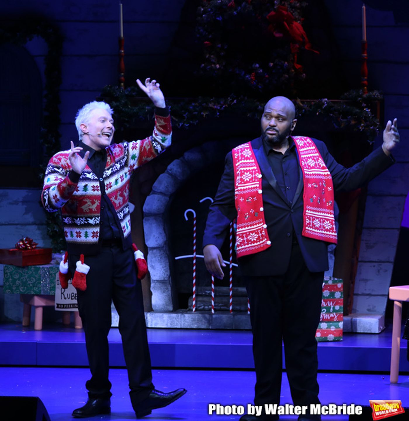 Photo Coverage: Ruben Studdard and Clay Aiken Take Their Opening Night Bows in RUBEN AND CLAY'S CHRISTMAS SHOW  Image