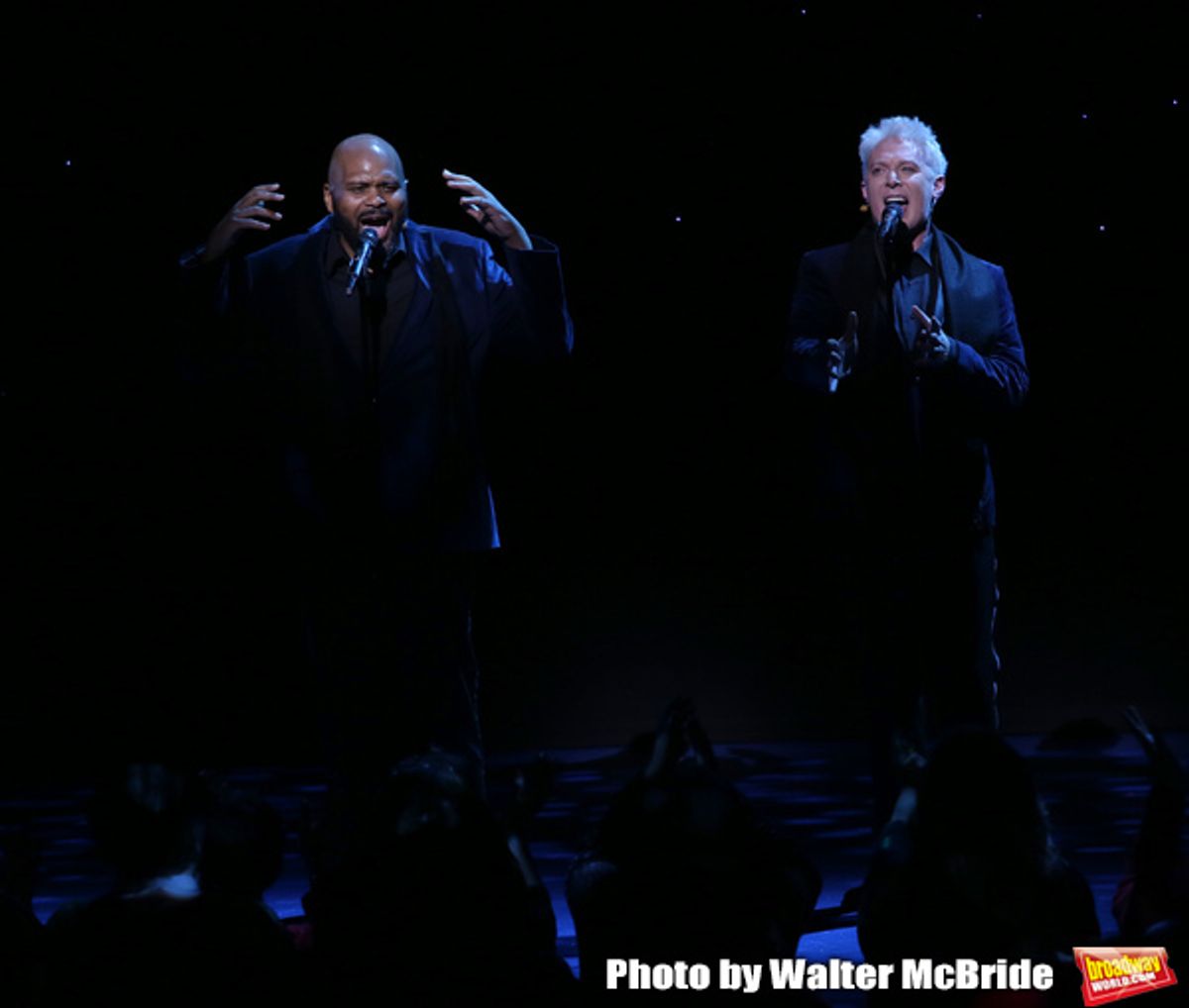 Ruben Studdard and Clay Aiken at 