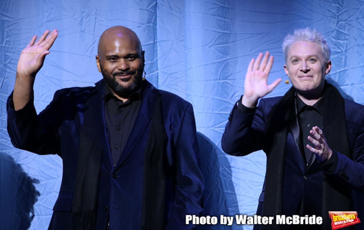 Ruben Studdard and Clay Aiken at 