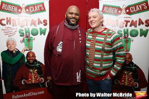 Ruben Studdard and Clay Aiken @ BroadwayWorld Ruben Studdard and Clay Aiken Photo