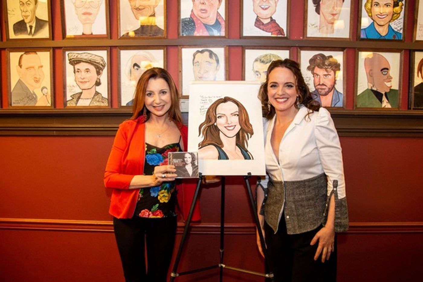 Photo Flash: Melissa Errico Unveils New Portrait at Sardi's!  Image