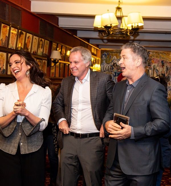 Melissa Errico, Patrick McEnroe & Alec Baldwin Photo