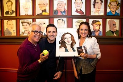 Richard Jay Alexander, Max von Essen & Melissa Errico Photo