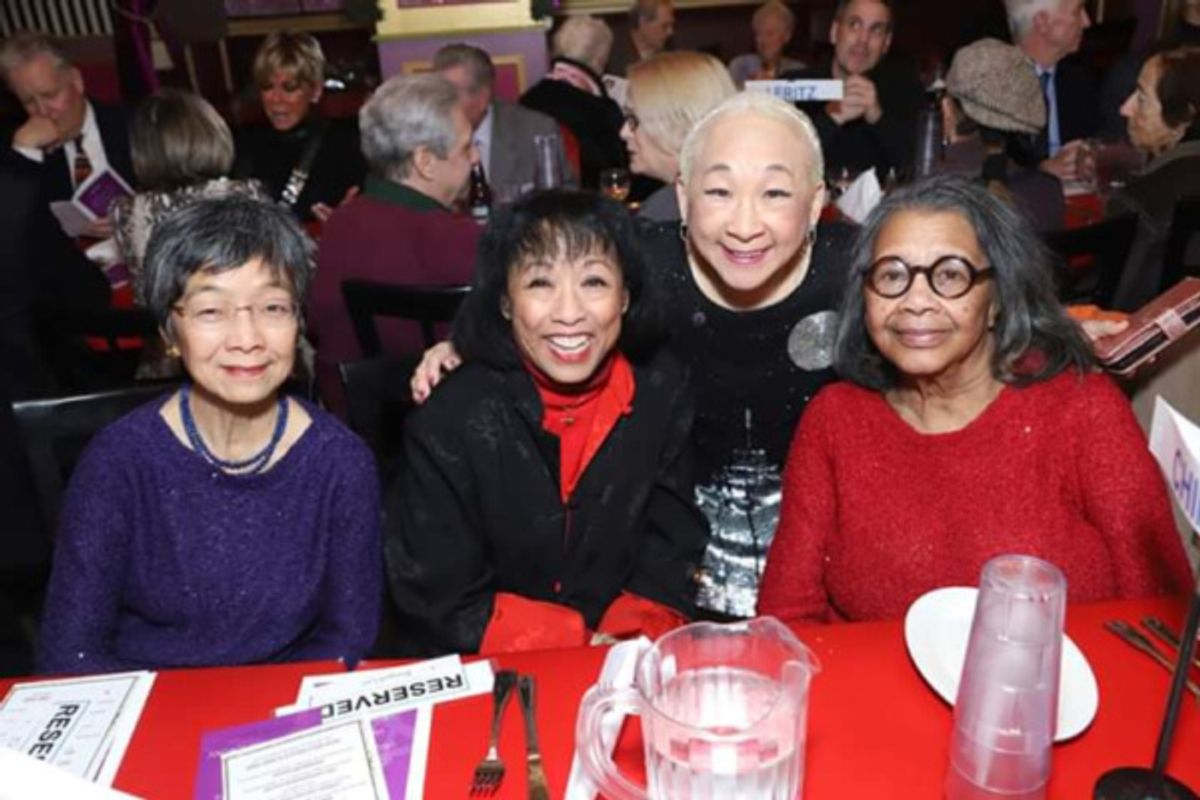 Lori Tan Chinn with Eleanor Yung, Baayork Lee and Mary Alice  at 