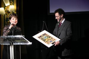 Tony Kushner,  Ann Toback Photo