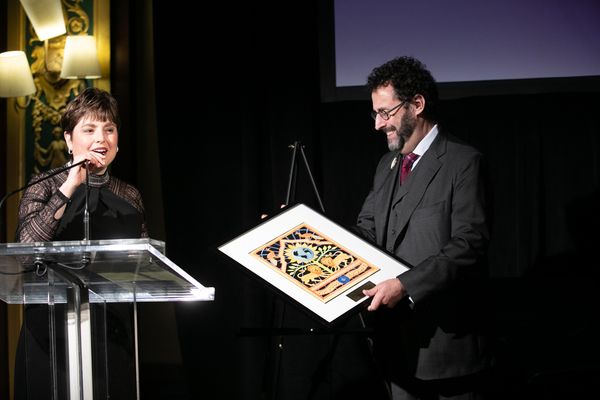 Tony Kushner,  Ann Toback Photo