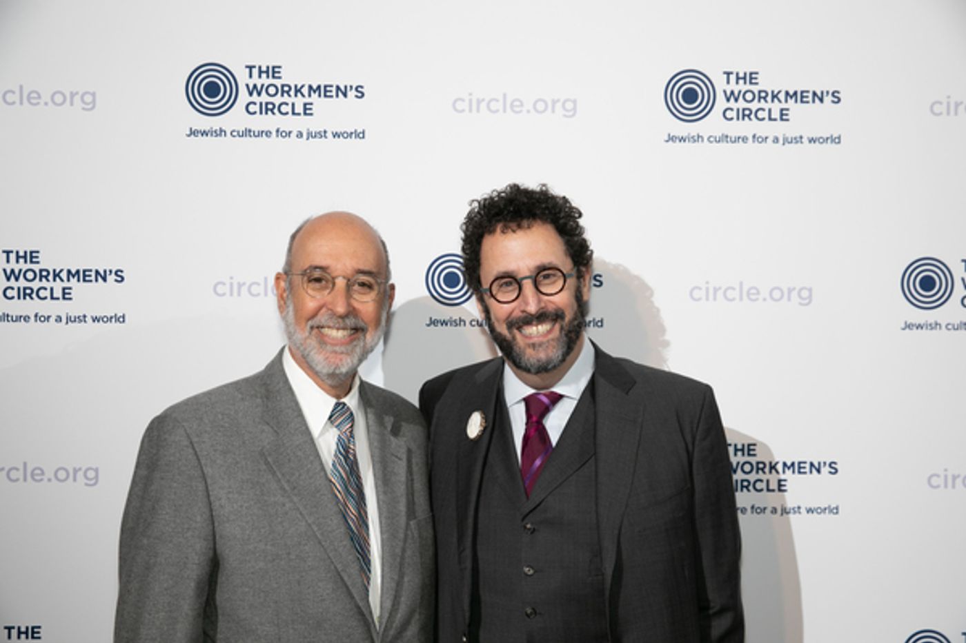 Photo Flash: The Workmen's Circle Honors Pulitzer Prize- and Tony Award-Winning Playwright and Screenwriter Tony Kushner  Image