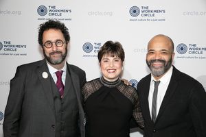 Tony Kushner,  Ann Toback, Jeffrey Wright Photo