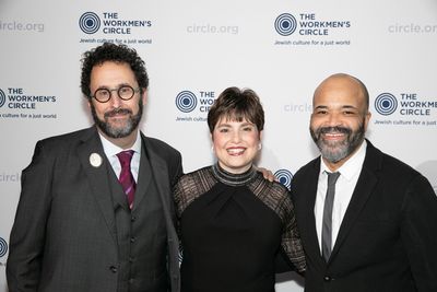 Tony Kushner,  Ann Toback, Jeffrey Wright Photo
