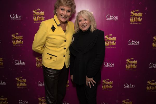 Angela Rippon, Elaine Paige Photo