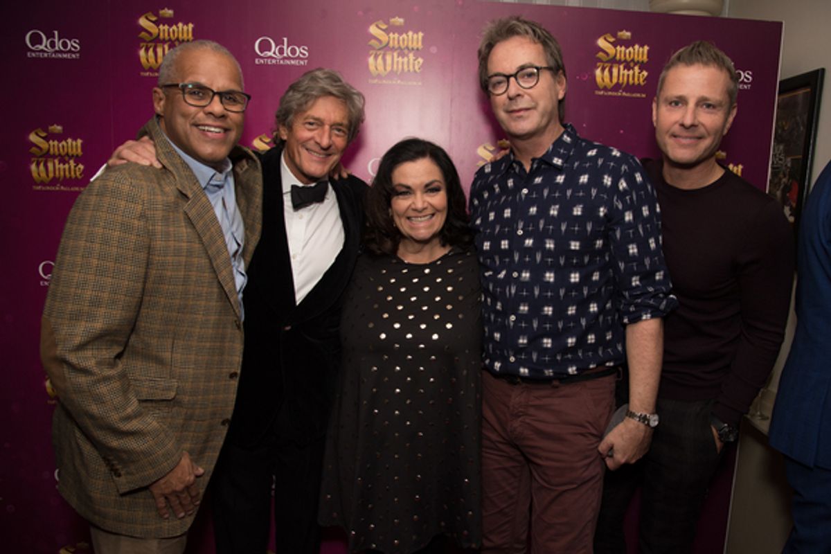 Gary Wilmot, Nigel Havers, Dawn French, Julian Clary, Paul Zerdin at 