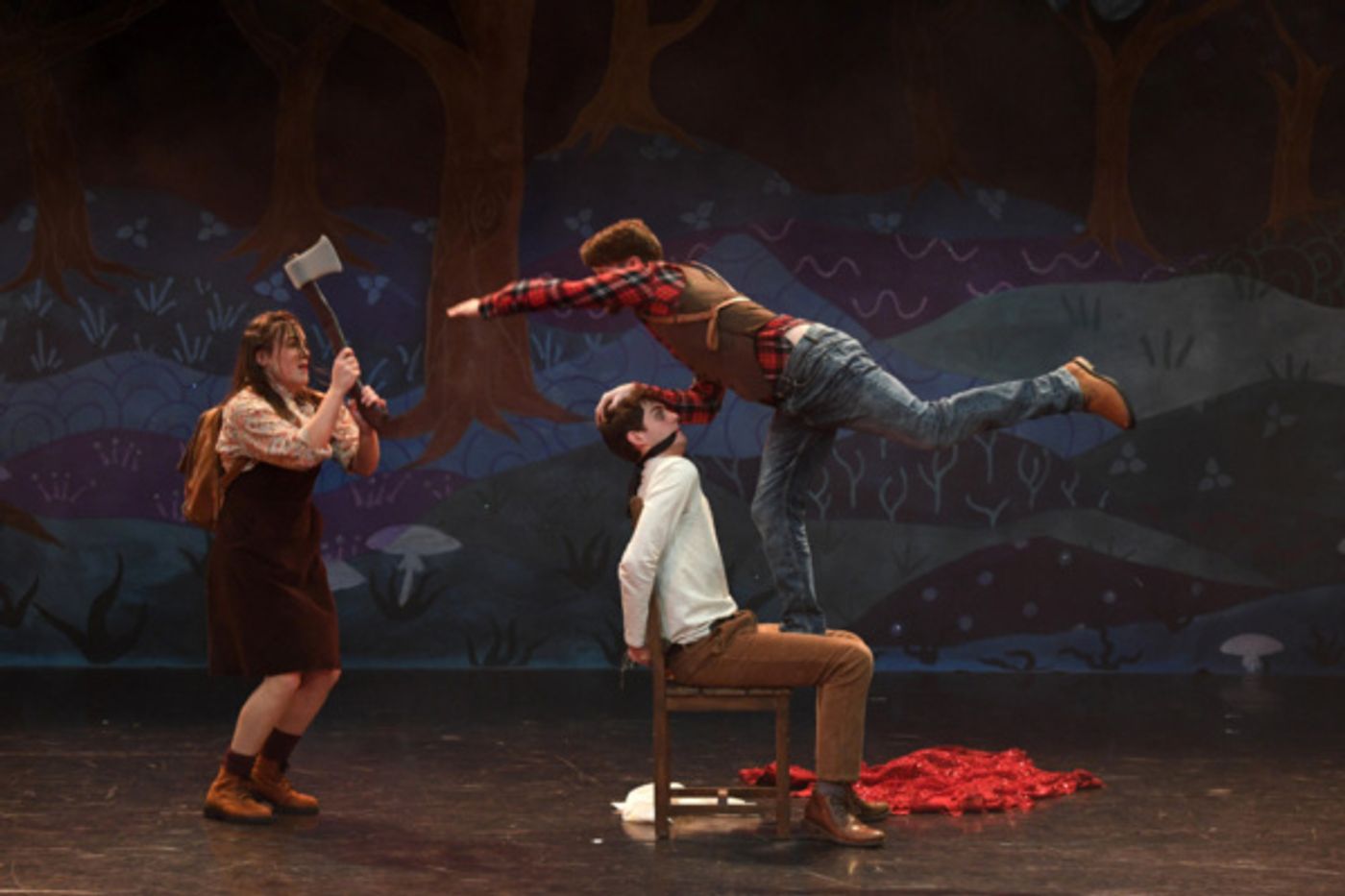 Photo Flash: RED RIDING HOOD VERSUS THE WOLF Opens in Milton Keynes  Image