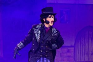 Kerry Frampton as Victor von Crepe in Red Riding Hood vs The Wolf, Stantonbury Theatr Photo