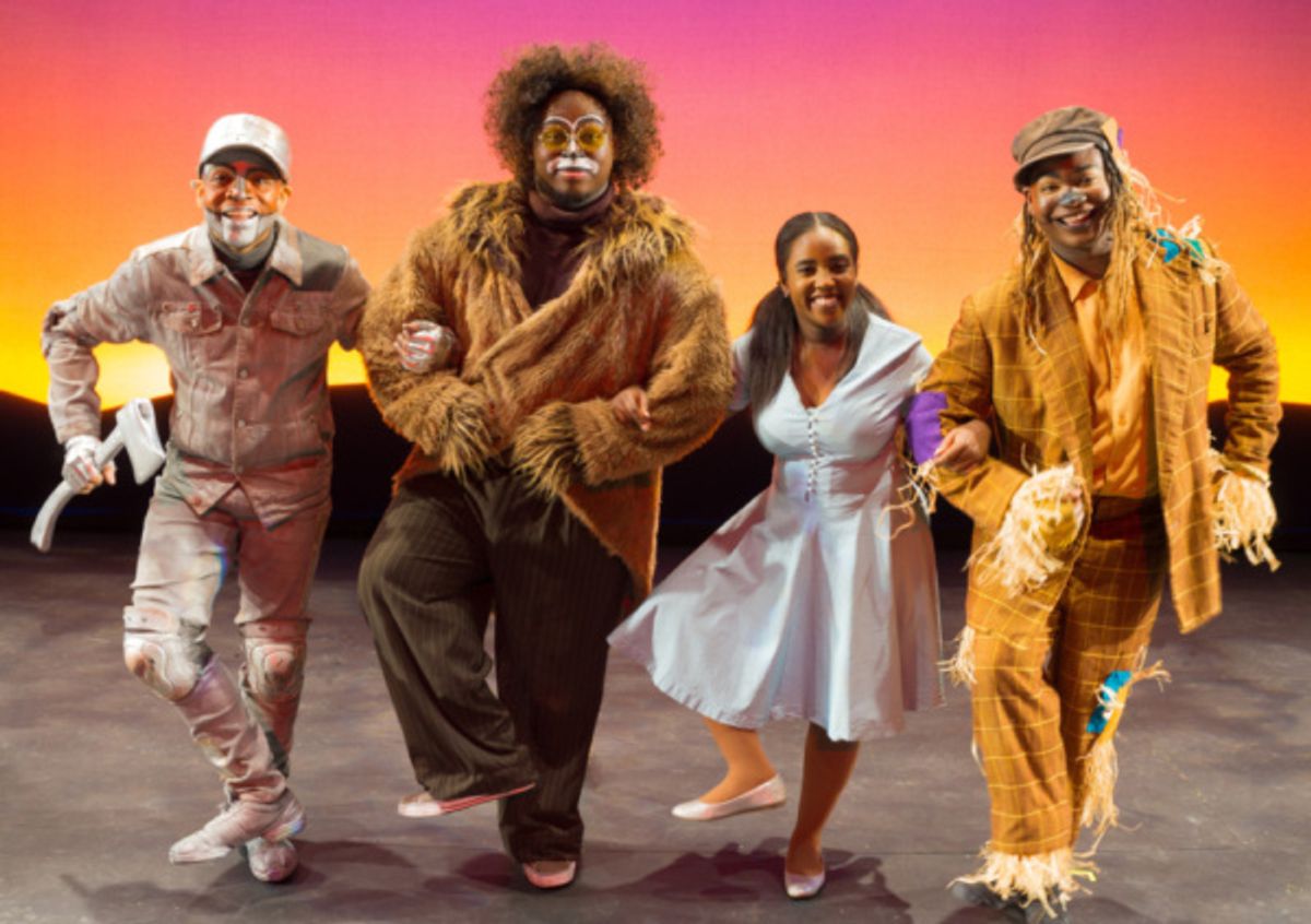 Ben Bagby (Tin Man), Darius J. Manuel (Lion), Nayomi Braaf (Dorothy), and Kedrick D. Faulk (Scarecrow) at 