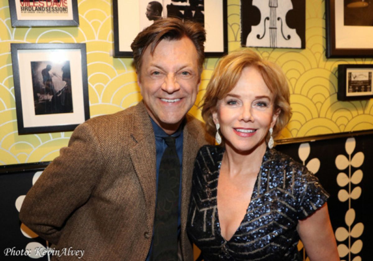 Jim Caruso, Linda Purl at 