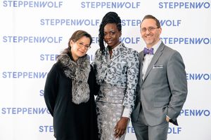 Steppenwolf Artistic Director Anna D. Shapiro, 10th 
Anniversary Honoree Danai Gurira Photo