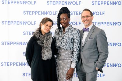 Steppenwolf Artistic Director Anna D. Shapiro, 10th 
Anniversary Honoree Danai Gurira Photo