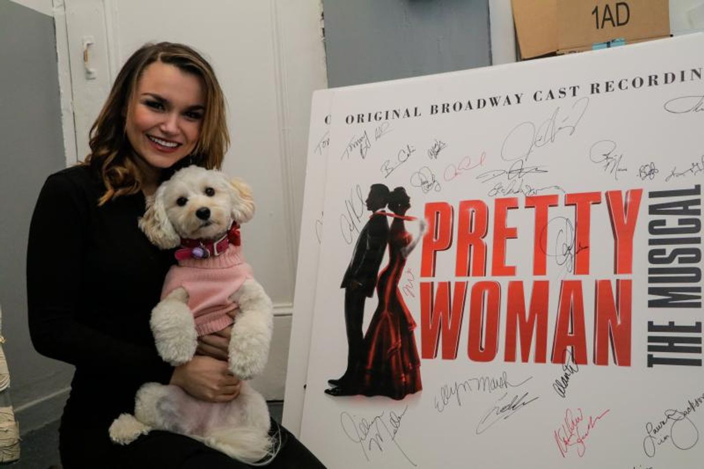 Pets Of Broadway: Meet Samantha Barks' Little Diva, Ivy Barks! Pets Of Broadway: Meet Samantha Barks' Little Diva, Ivy Barks! Image