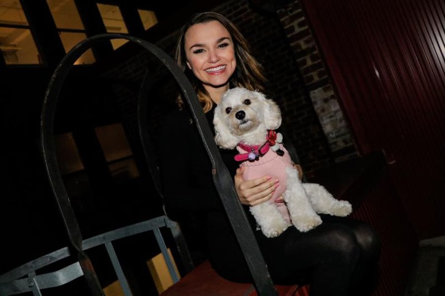 Pets Of Broadway: Meet Samantha Barks' Little Diva, Ivy Barks!  Image